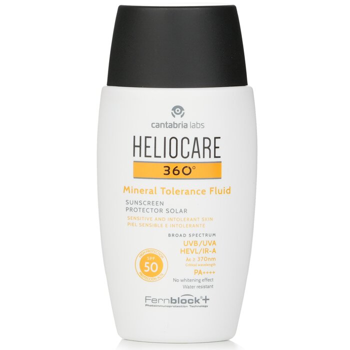 ヘリオケア バイ カンタブリアラボ Heliocare 360 Mineral Tolerance Fluid SPF50 50ml Heliocare by Cantabria Labs Heliocare 360 Mineral Tolerance Fluid SPF50 50ml 送料無料 【楽天海外通販】