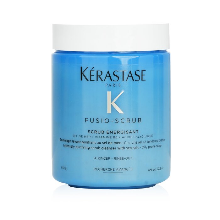 ケラスターゼ Fusio-Scrub Scrub Energisant Intensely Purifying Scrub Cleanser with Sea Salt (Oily Prone Scalp) 650gKerastase Fusio-Scrub Scrub Energisant Intensely Purifying Scrub Cleanser with Sea Salt (Oily Prone Scalp) 650g 送料無料 【楽天海外通販】