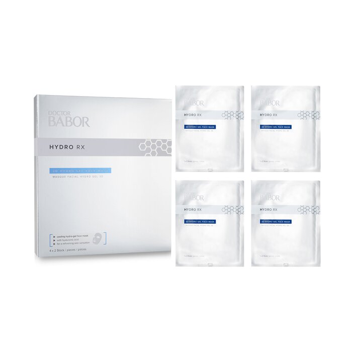 o{[ hN^[ o{[ nCh RX 3D nCh WF tFCX }XN 4pcsBabor Doctor Babor Hydro RX 3D Hydro Gel Face Mask 4pcs  yyVCOʔ́z