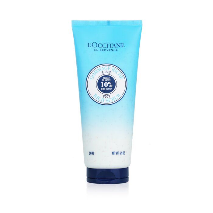 ロクシタン シア バター リッチ ボディー スクラブ 200ml L'Occitane Shea Butter Rich Body Scrub 200ml 送料無料 【楽天海外通販】