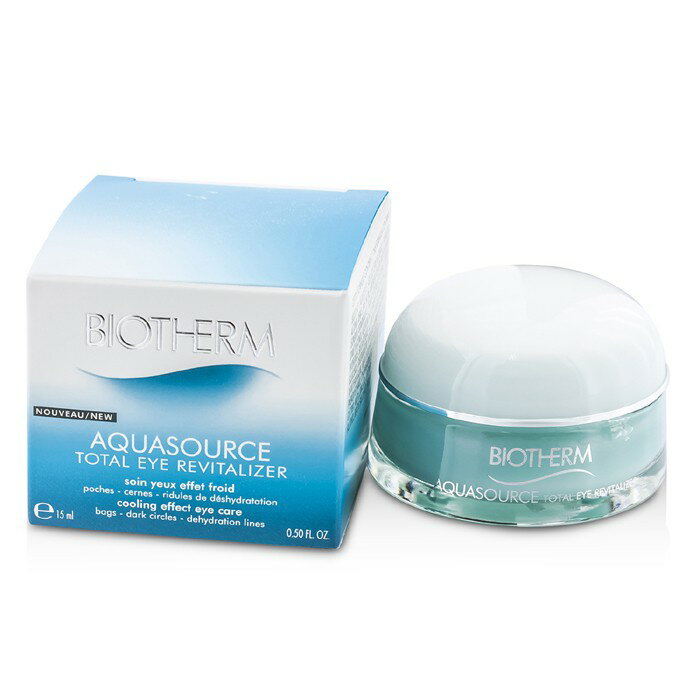 ビオテルム アクアソース トータル アイ リバイタライザー 15ml Biotherm Aquasource Total Eye Revitalizer 15ml 送料無料 