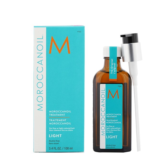 モロッカンオイル モロッカンオイル トリートメント - ライト (細い髪・カラーリングした髪用) 100ml Moroccanoil Moroccanoil Treatment - Light (For Fine or Light-Colored Hair) 100ml 送料無料 【楽天海外通販】