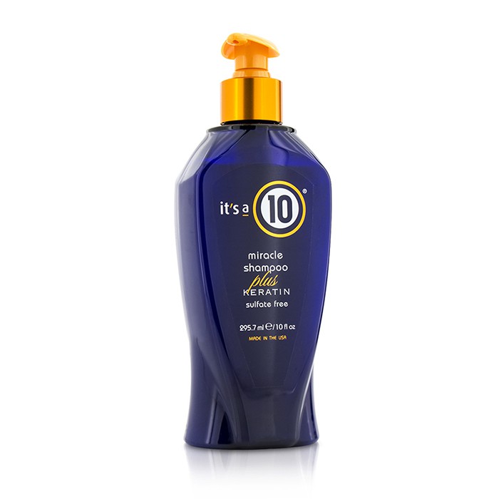 イッツア 10 ミラクルシャンプー プラスケラチン (サルフェートフリー) 295.7ml It's A 10 Miracle Shampoo Plus Keratin (Sulfate Free) 295.7ml 送料無料 【楽天海外通販】