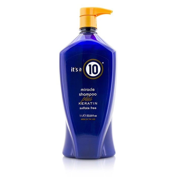 イッツア 10 ミラクルシャンプー プラスケラチン (サルフェートフリー) 1000ml It's A 10 Miracle Shampoo Plus Keratin (Sulfate Free) 1000ml 送料無料 【楽天海外通販】