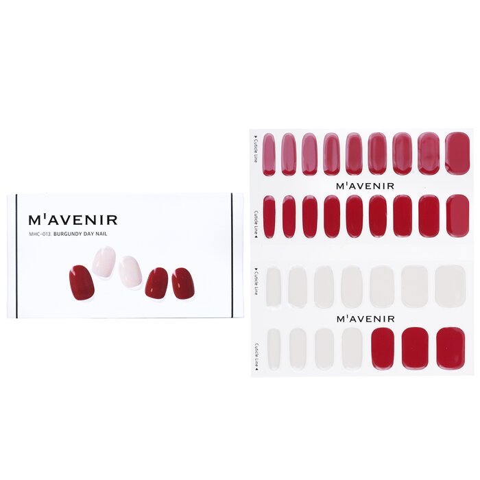 Mavenir Nail Sticker (Red) - No. Burgundy Day Nail 32pcsMavenir Nail Sticker (Red) - No. Burgundy Day Nail 32pcs  yyVCOʔ́z