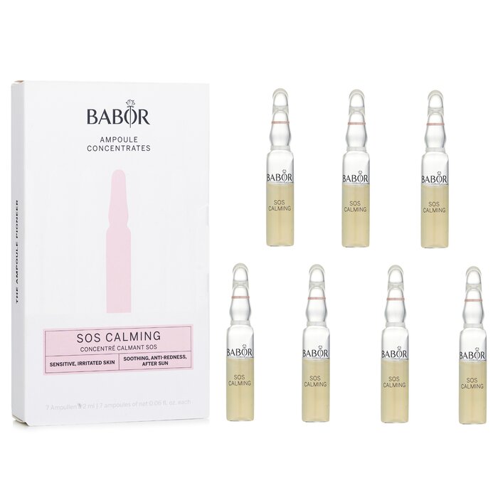 Хܡ Ampoule Concentrates - SOS Calming (For Sensitive, Irritated Skin) 7x2ml Babor Ampoule Concentrates - SOS Calming (For Sensitive, Irritated Skin) 7x2ml ̵ ڳŷΡ