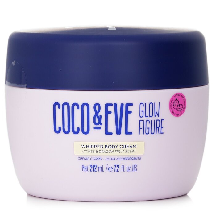 Coco &Eve Glow Figure Whipped Body Cream - No. Lychee &Dragon Fruit Sc...