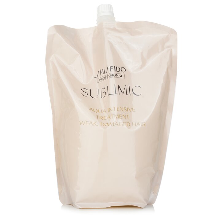 資生堂 Sublimic Aqua Intensive Treatment Refill (Weak, DamAed Hair) 1800gShiseido Sublimic Aqua Intensive Treatment Refill (Weak, DamAed Hair) 1800g 送料無料 【楽天海外通販】