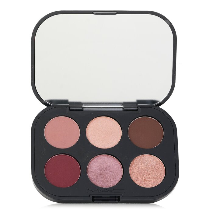 マック Connect In Colour Eye Shadow Palette (6x Eyeshadow) - No. Embedded In Burgundy 6.25gMAC C..