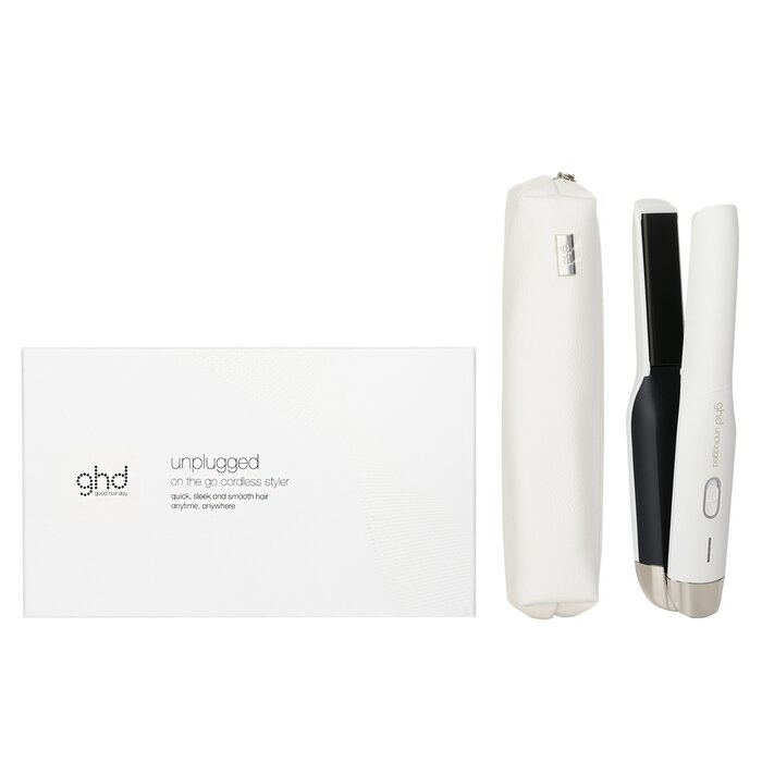 GHD Unplugged On The Go Cordless Styler - No. White 1pcGHD Unplugged On The Go Cordless Styler -..