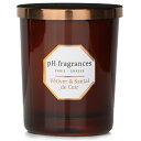 pH fragrances Scented Candle - Vetiver &Santal De Cuir 180gpH fragrances Scented...