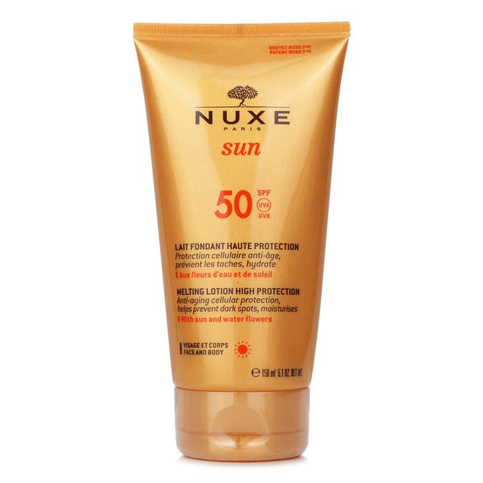 jNX Sun Melting Lotion High Protection SPF50 (For Face &Body) 150ml Nuxe Sun Melting Lotion High Protection SPF50 (For Face &Body) 150ml  yyVCOʔ́z