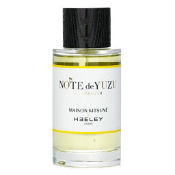 HEELEY Maison Kitsune x Heeley Note De Yuzu Eau De Parfum 100ml HEELEY Maison Kitsune x Heeley Note De Yuzu Eau De Parfum 100ml 送料無料 【楽天海外通販】