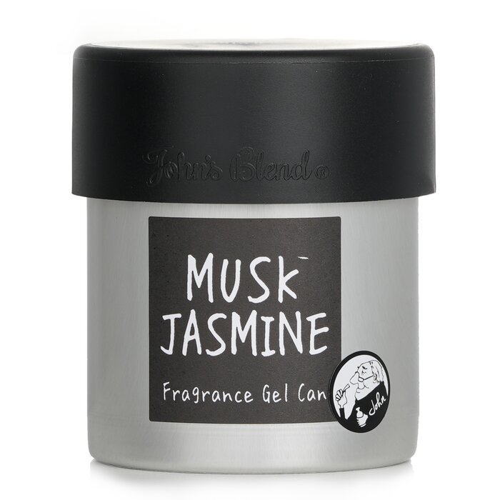 John's Blend Fragrance Gel Can - Musk Jasmine 85g John's Blend Fragrance Gel Can - Musk Jasmine 85g  yyVCOʔ́z