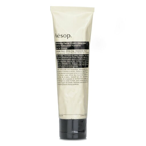 イソップ ピュリファイング フェイシャルクレンザー 100ml Aesop Purifying Facial Cream Cleanser (Tube) 100ml 送料無料 【楽天海外通販】 イソップ ピュリファイング フェイシャルクレンザー 100ml Aesop Purifying Facial Cream Cleanser (Tube) 100ml 送料無料 【楽天海外通販】