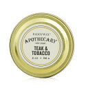 パディワックス Apothecary Candle - Teak & Tobacco 56g Paddywax Apothecary Candle - Teak & Tobacco 56g 送料無料 【楽天海外通販】
