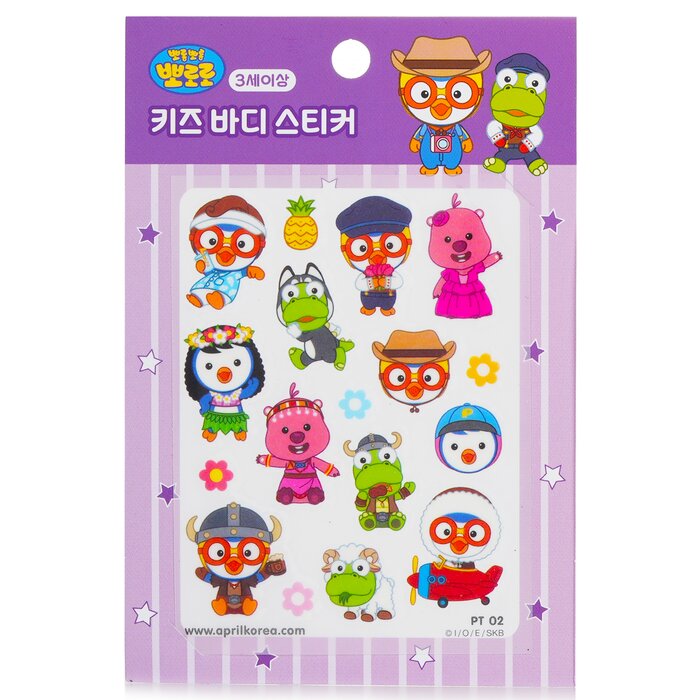 April Korea Pororo Body Sticker - # PT02 1pc April Korea Pororo Body Sticker - # PT02 1pc 送料無..