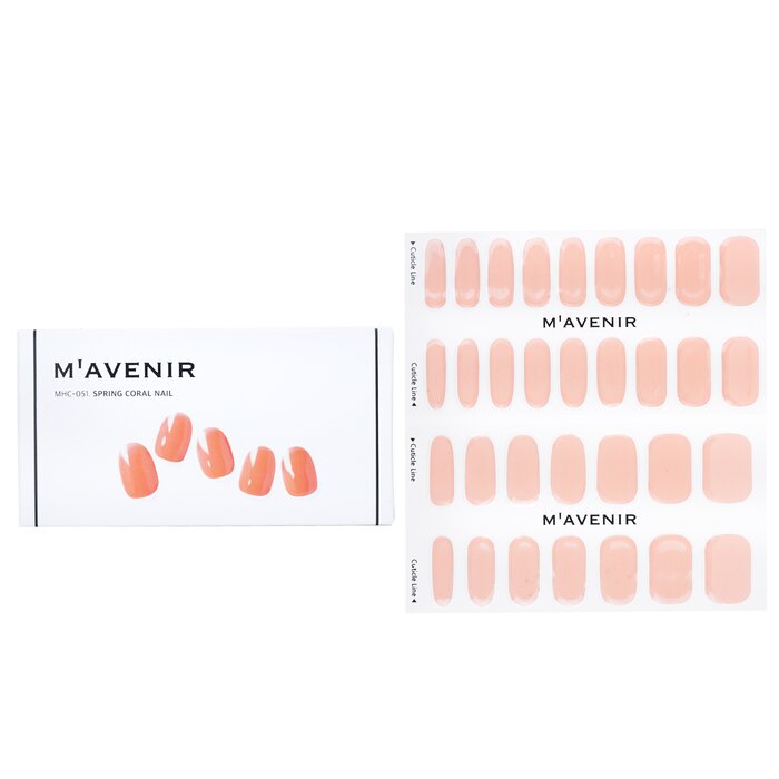 Mavenir Nail Sticker (Orange) - # Spring Coral Nail 32pcs Mavenir Nail Sticker (Orange) - # Spring Coral Nail 32pcs 送料無料 【楽天海外通販】