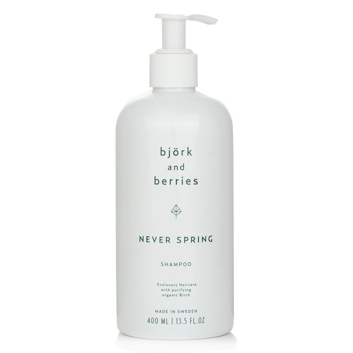 ビヨルク & ベリーズ Never Spring Shampoo 400ml Bjork & Berries Never Spring Shampoo 400ml 送料無料 【楽天海外通販】 coscora-10046770 coscora パッケージ画像