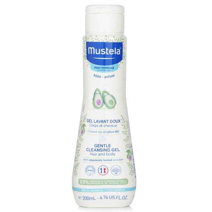 Rakuten - ムステラ ジェントルクレンジングジェル - ヘア&ボディ 200ml Mustela Gentle Cleansing Gel - Hair & Body 200ml 送料無料 【楽天海外通販】
