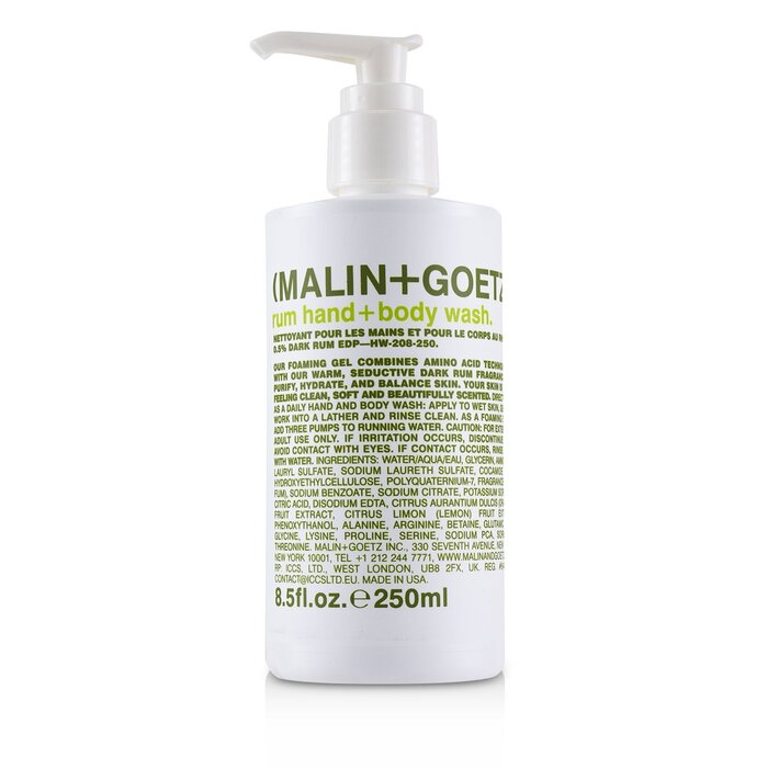 Fragrance, Perfume - マリン+ゲッツ ラム ハンド+ボディ ウォッシュ 250ml MALIN+GOETZ Rum Hand+Body Wash 250ml 送料無料 【楽天海外通販】