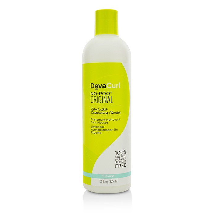 デヴァ ノープーオリジナル (泡立たないコンディショニングシャンプー - カールヘア用) 355ml DevaCurl No-Poo Original (Zero Lather Conditioning Cleanser - For Curly Hair) 355ml 送料無料 【楽天海外通販】