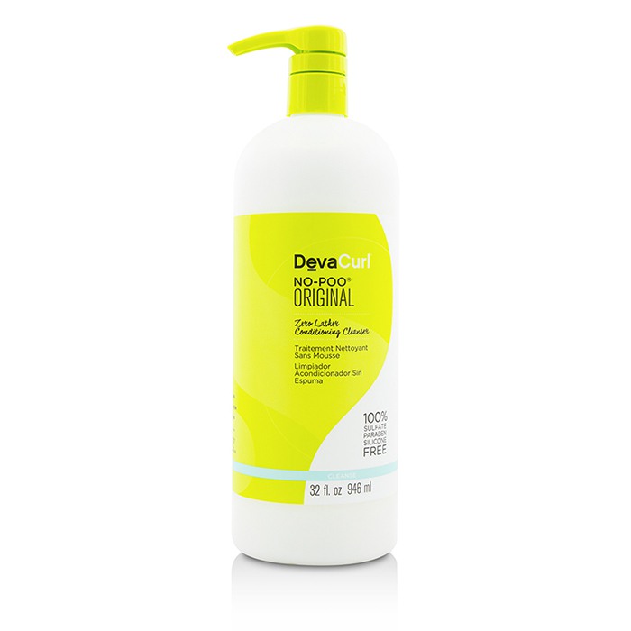 デヴァ ノープーオリジナル (泡立たないコンディショニングシャンプー - カールヘア用) 946ml DevaCurl No-Poo Original (Zero Lather Conditioning Cleanser - For Curly Hair) 946ml 送料無料 【楽天海外通販】