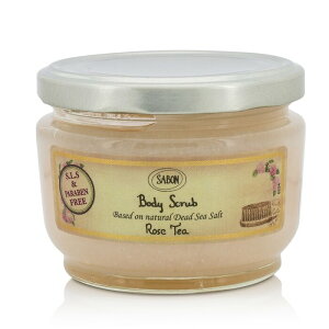 サボン ボディスクラブ　ローズティー 320g Sabon Body Scrub - Rose Tea 320g 送料無料 【楽天海外通販】