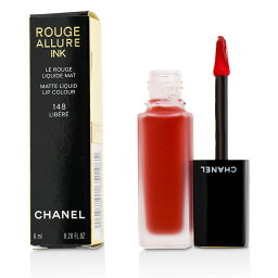 シャネル ルージュ アリュール インク マット リキッド リップ カラー - No. 148 Libere 6ml Chanel Rouge Allure Ink Matte Liquid Lip Colour - No. 148 Libere 6ml 送料無料 【楽天海外通販】