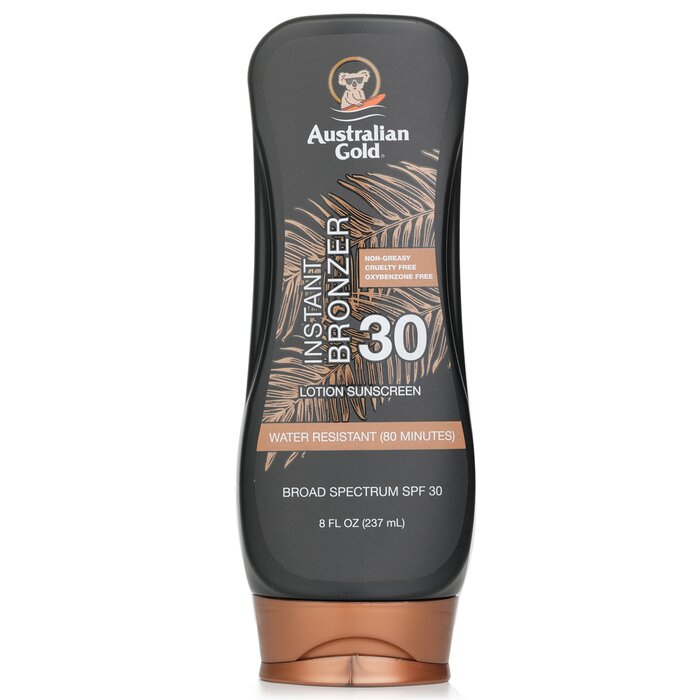 Rakuten - オーストラリアンゴールド ローション サンスクリーン ブロード スペクトラム SPF 30 ウイズ インスタント ブロンザー 237ml 送料無料 【楽天海外通販】