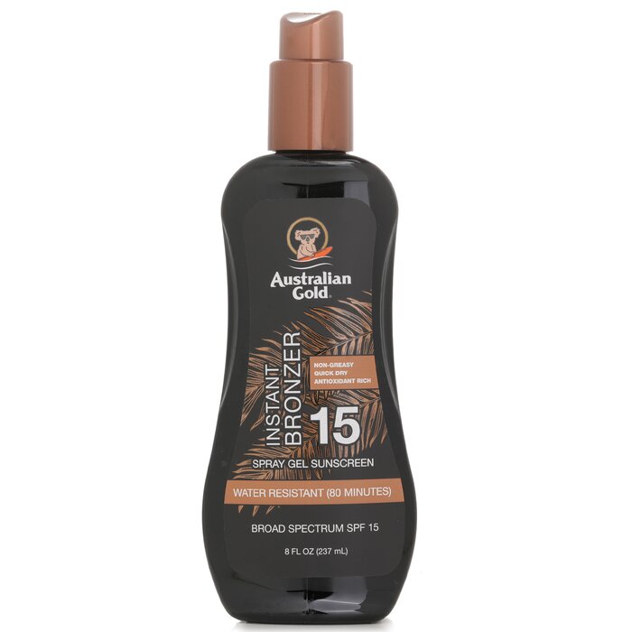 オーストラリアンゴールド ゲル サンスクリーン ブロード スペクトラム SPF 15 ウ...