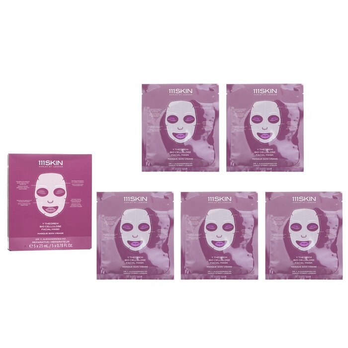 Skin Care - 111スキン Y セオレム バイオ セルロース フェイシャル マスク 5x23ml 送料無料 【楽天海外通販】