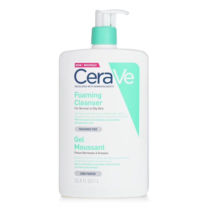 Qiora - セラヴィ Foaming Cleanser For Normal to Oily Skin (With Pump) 1000ml 送料無料 【楽天海外通販】