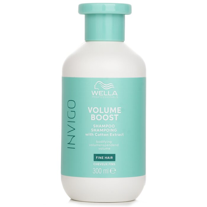 ウエラ Invigo Volume Boost Shampoo With Cotton Extract Fine Hair 300ml 送料無料 【楽天海外通販】