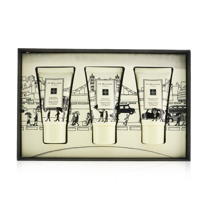 ジョーマローン Hand Cream Collection: Lime Basil Mandarin + English Pear Freesia + Peony Blush Suede 3x30ml Jo Malone Hand Cream Collection: Lime Basil Mandarin + English Pear Freesia + Peony Blush Suede 3x30ml 送料無料 【楽天海外通販】のサムネイル