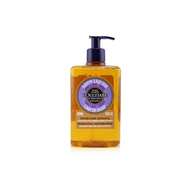  ٥ ꥭå  For ϥ ܥǥ 500ml L'Occitane Lavender Liquid Soap For Hands Body 500ml ̵ ڳŷΡ