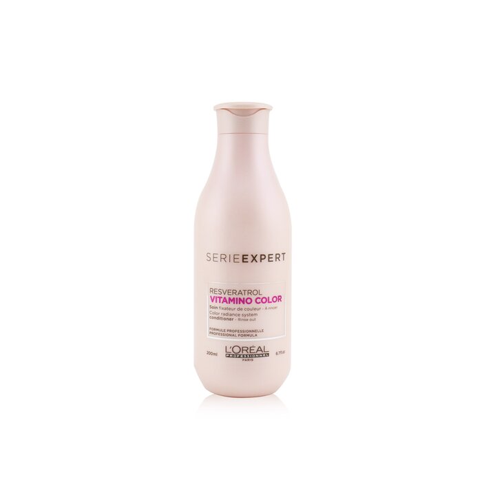 ロレアル プロフェッショナル セリエ エクスパート - ビタミノカラー コンディショナー 200ml L'Oreal Professionnel Serie Expert - Vitamino Color Resveratrol Color Radiance System Conditioner 200ml 送料無料 【楽天海外通販】