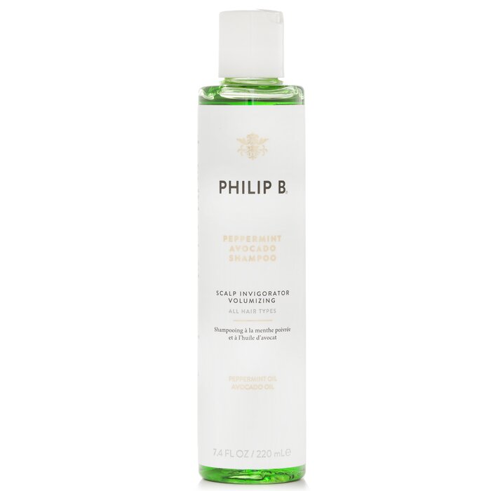 フィリップ B ヘアケア ペッパーミント アボカド シャンプー スカルプ インビゴレーター ボリューマイジング オール ヘア タイプ Philip B Peppermint Avocado Shampoo Scalp Invigorator Volumizing All Hair Types