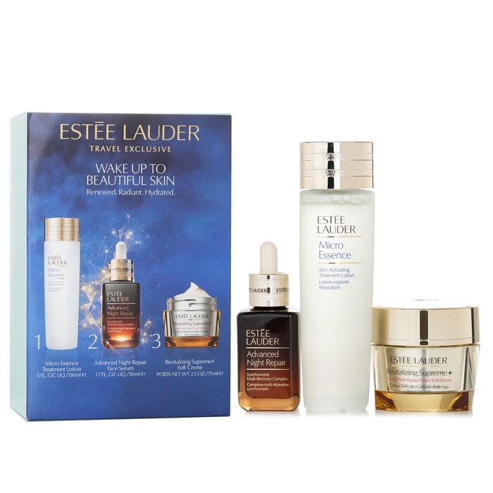 エスティ ローダー  アドバンス ナイト . 50ml+ マイクロ エッセンス 150ml+ リバイタライジング スプリーム+ クリーム 75ml Estee Lauder Advanced Night