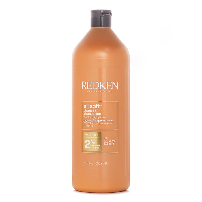 レッドケン オールソフト オールソフト シャンプー ドライヘア用 Redken All Soft Shampoo For Dry/ Brittle Hair 1000ml 送料無料 