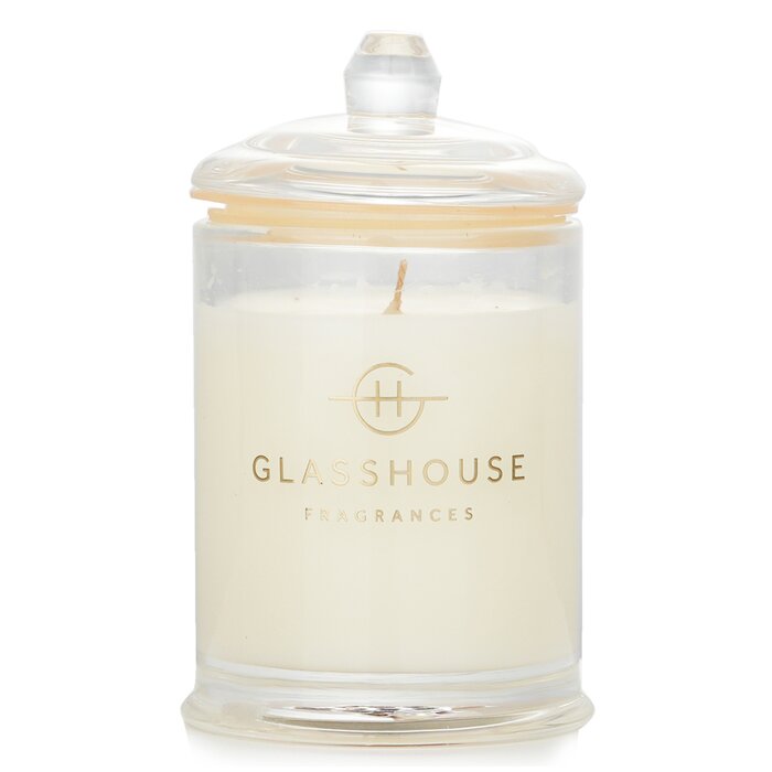 グラスハウス ザ ハンプトンズ . フレグランス ソイ キャンドル ザ ハンプトンズ チーク プチグレイン Glasshouse Triple Scented Soy Candle The Hamptons Teak Petitgrain 60g 送料無料 