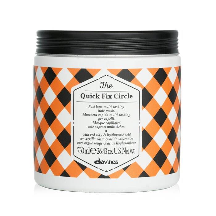 ダヴィネス The Quick Fix Circle クイックフィックス ircle ファストレーン 多機能ヘアマスク ;; Davines The Quick Fix Circle Fast Lane Mutli tasking Hair Mask ;; 750ml 送料無料 
