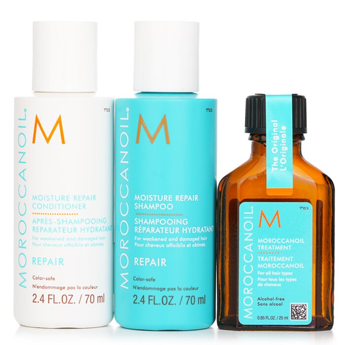 モロッカンオイル モロッカンオイル ヘアケア と保湿トリオセット Moroccanoil Re....