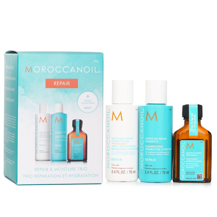 モロッカンオイル モロッカンオイル ヘアケア と保湿トリオセット Moroccanoil Re....