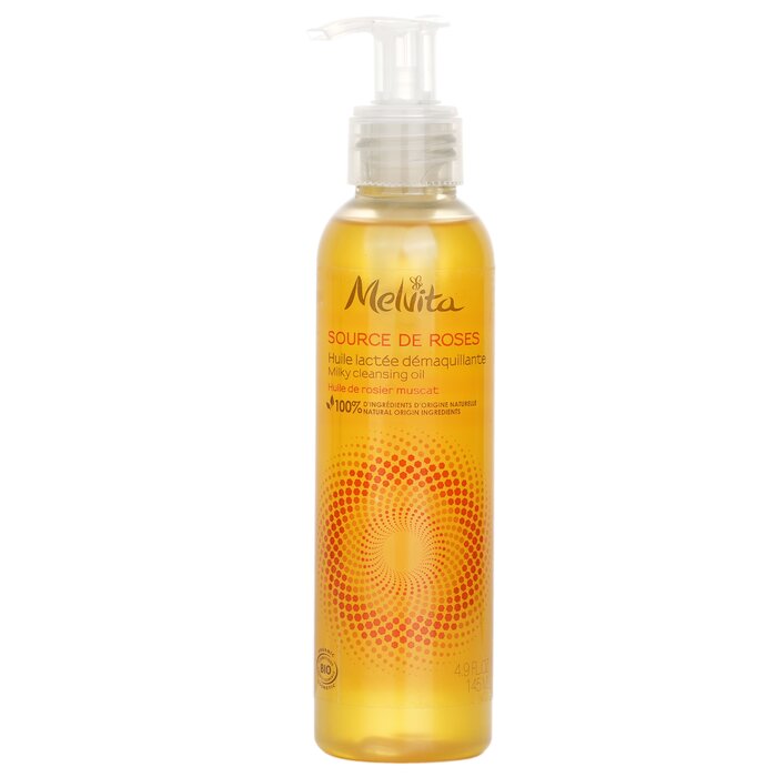 メルヴィータ ソルスデローズ クレンジングオイル Melvita Source De Roses Milky Cleansing Oil 145ml 送料無料 