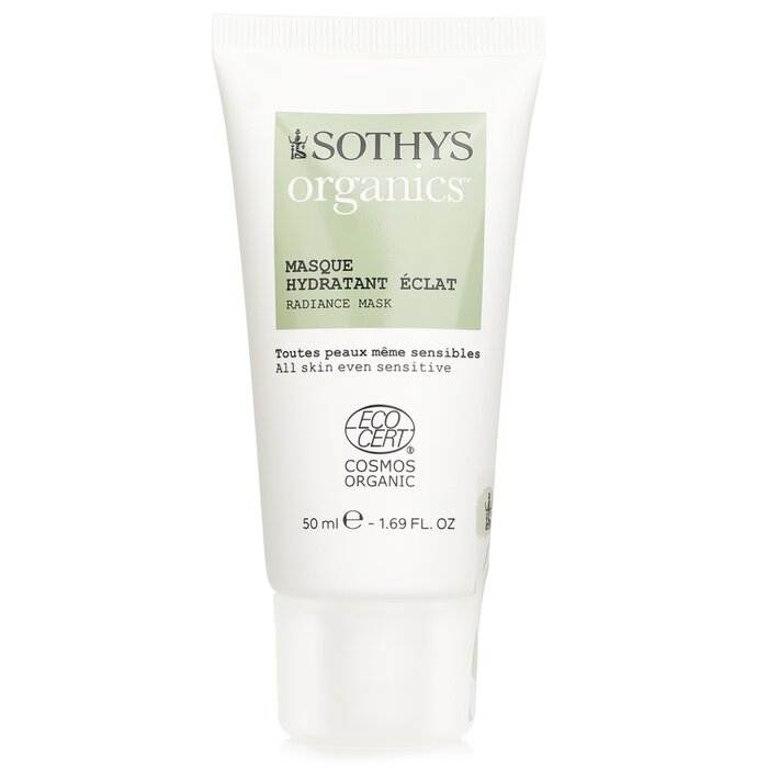 ソティス オーガニックス ハイドレーティング ラディアンス マスク Sothys Organics Hydrng Radiance Mask 50ml 送料無料 【楽天海外通販】 coscora-10053335 coscora パッケージ画像