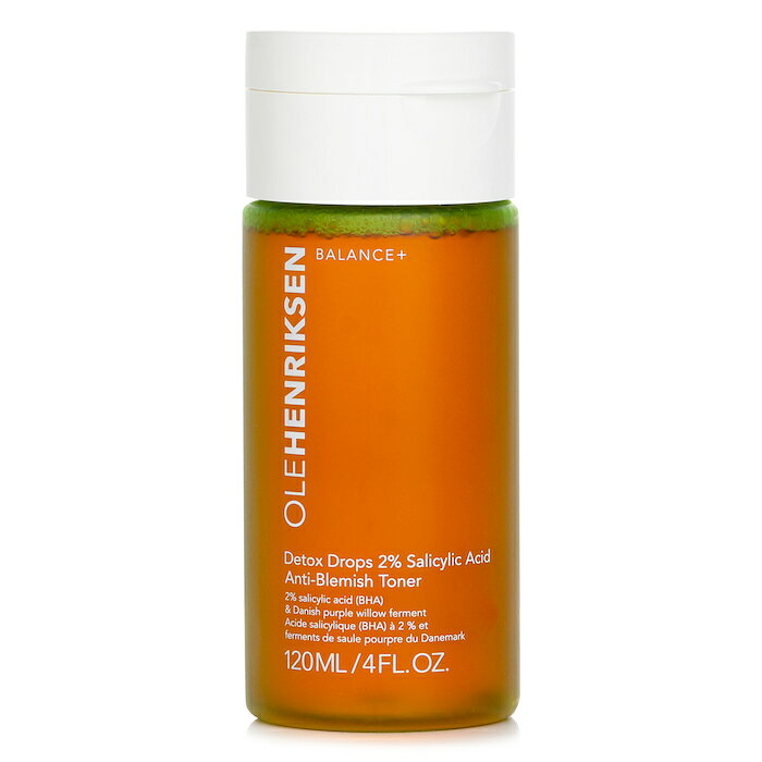 ウラヘンリクセン ;; ドロップス 2% ;; 抗吹き出物 トナー Ole Henriksen , Drops 2% Salicylic Acid Blemish Toner 120ml 送料無料 