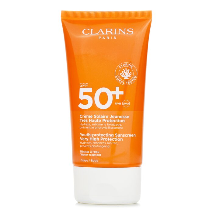 クラランス 若さを守る高保護サンクリーム Clarins Youth Protecting ;; Very High Protection 150ml 送料無料 