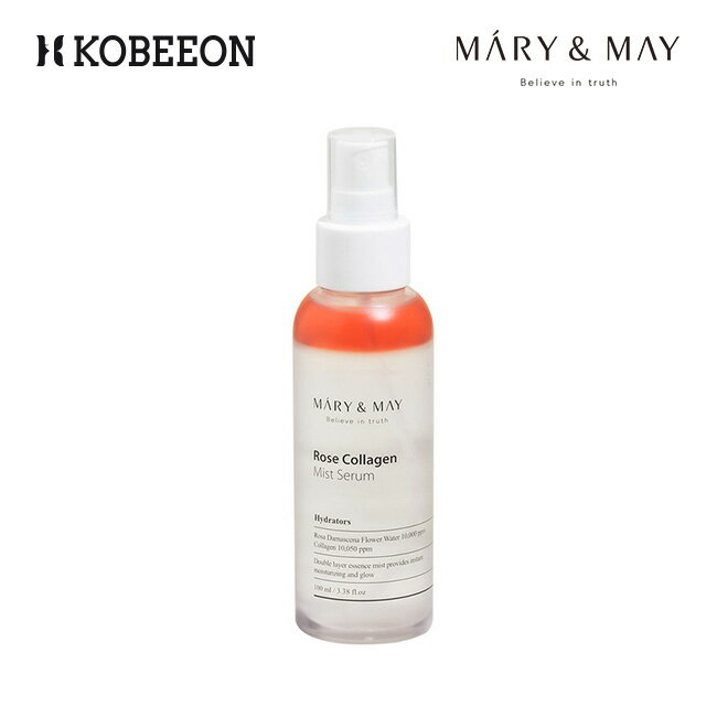 [MARY & MAY] マリーアンドメイ ローズコラーゲンミストセラム Rose Collagen Mist Serum スキンケア マスクパック …