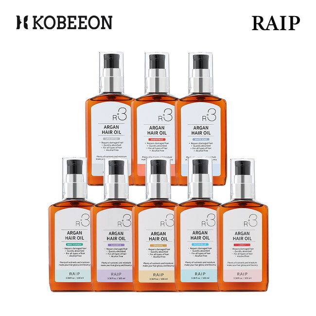 ヘアオイル（1000円程度） リニューアル [RAIP] ライプ R3 アルガン ヘアオイル エッセンス 100ml RAIP R3 ARGAN HAIR OIL ヘアセラム ヘアエッセンス ヘアオイル ヘア トリートメント アルガン トリートメントオイル ダメージヘア 韓国コスメ